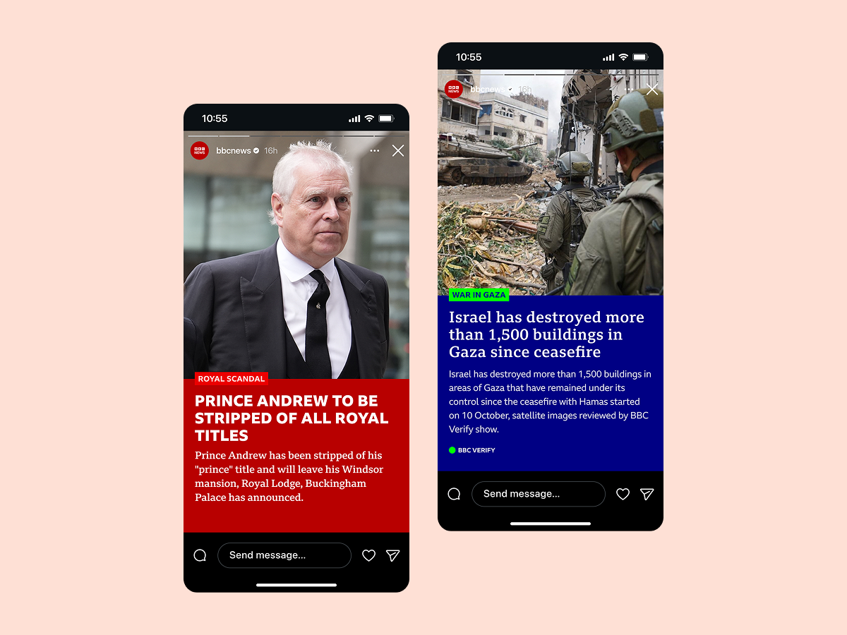 BBC Social media design system project thumbnail image