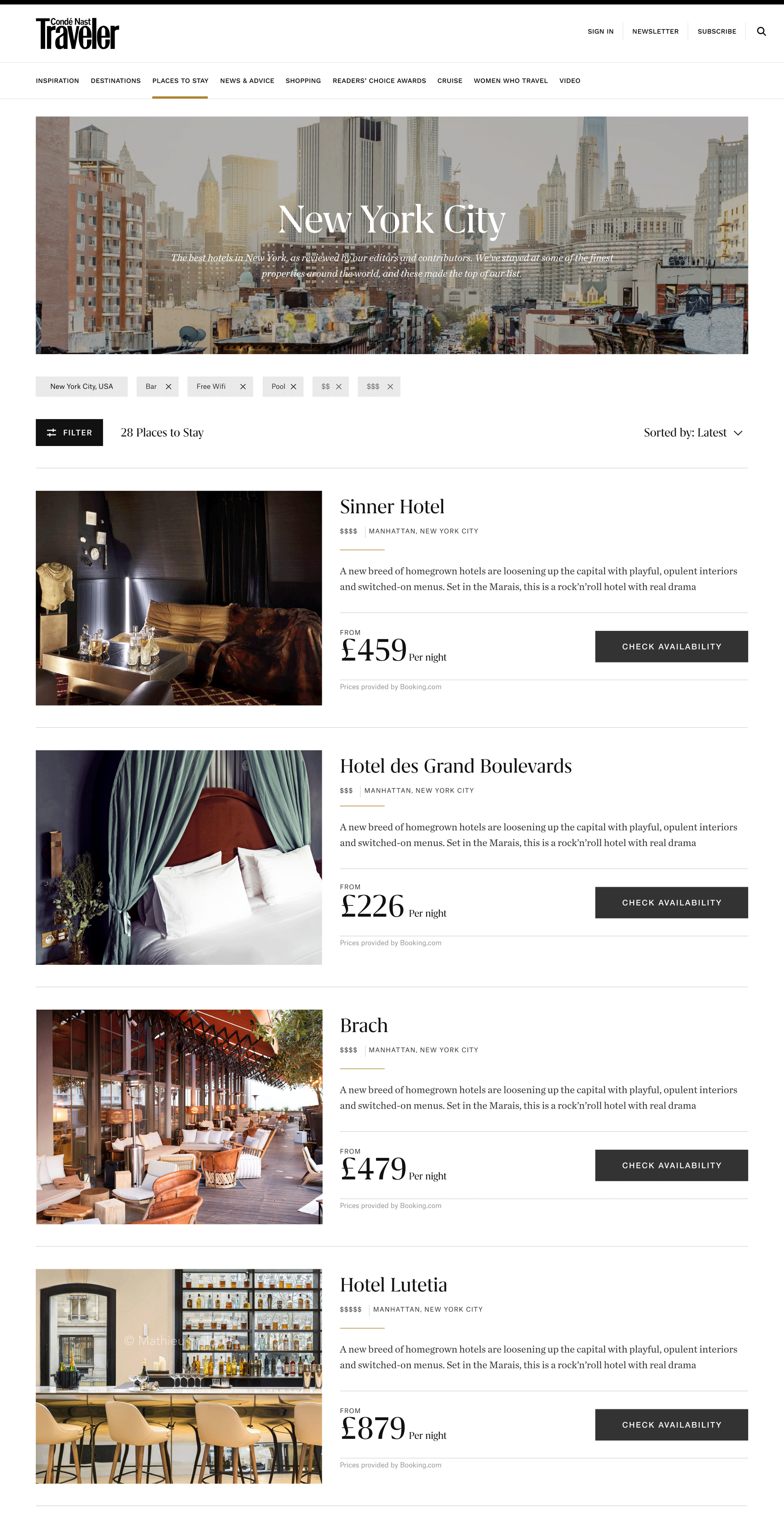 andrewharris.tv project image - Condé Nast Traveler